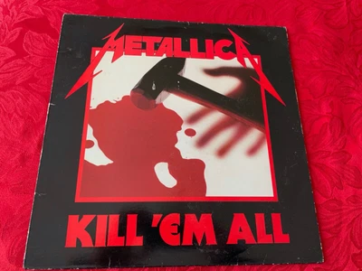 £30 • Buy Metallica - Kill 'em All. 1989 Reissue  Vinyl Lp + Lyric Inner Ex Audio