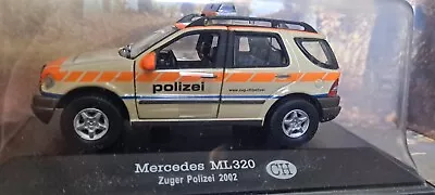 1/43 Magazine Series  Mercedes Benz ML320  Zuger Polizei 2002 • $24.99