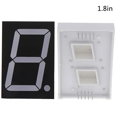 1pcs 1.8 Inch 1 Digit Red Led Display 7 Segment Common Cathode NEW_U.ou • $2.65