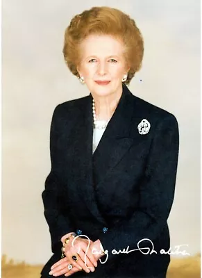 Margaret Thatcher Autograph Premierministerin + UK Autograph Die Iron Lady • $4.89