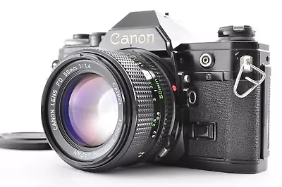 Canon AE-1 Program Black /New FD 50mm F/1.4 Excllent+5 By DHL Or Fedex X0782 • £145.79