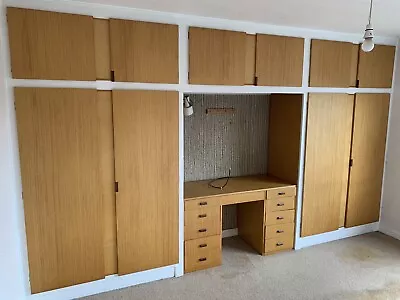 £20 • Buy 1960s Built In Wardrobes - DOORS ONLY