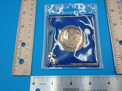 Vintage Walt Disney Productions World Magic Kingdom Metal Token Medallion #Z611 • $20