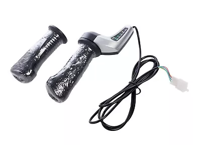 Throttle 36V Universal Electric Scooter EBike W Indicator 4-5 Wires E Bycicle • $19.66