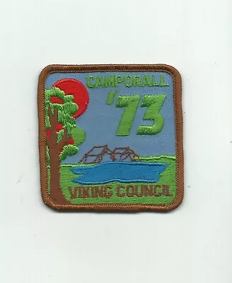 Bg Scout Bsa 1973 Viking Council Camporall Merged Minnesota Patch Event Badge Mn • $2.25