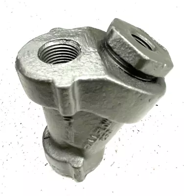 FULL FLOW 3/8  NPT Cast Iron Y Strainer Valve 250-PSI SWP / 20-Mesh SS Screen • $23.44