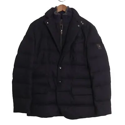 Montecore Wool Tailored Down Jacket 46 Navy • $191