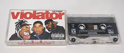 VIOLATOR The Album Rap Cassette Tape Mobb Deep Big Pun Busta Rhymes Ja Rule VTG • $19.99
