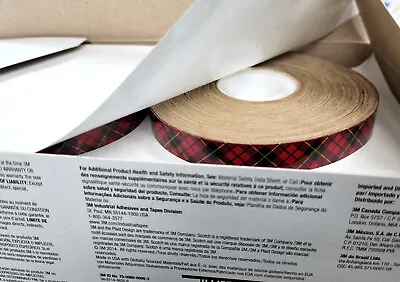 £101.55 • Buy 12 - Scotch ATG Adhesive Transfer Tape 969, Clear .5 In X 36 Yds 5.0 Mil