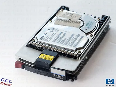 HP 365695-007 72.8GB 10K 3.5  SCSI Ultra 320 HDD MAW3073NC HPB1 CA06550-B10100DC • £9.99