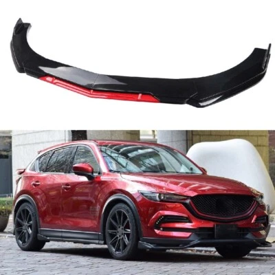 $80.78 • Buy For Mazda CX3 CX-30 CX5 CX-50 CX9 SUV Front Bumper Lip Splitters Spoiler Trim