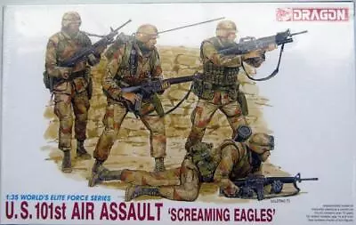 Dragon U.S. 101st Air Assault - Screaming Eagles 1:35 Scale Military Model Kit • £14.72