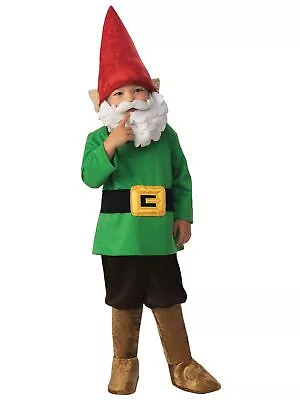 Garden Gnome Boy Irish Fairytale Cartoon Book Week Toddler Boys Costume • £22.72