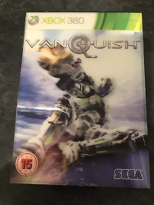 * Vanquish - Xbox 360 UK/PAL Edition Complete Lenticular Cover - MINT * • £11.99