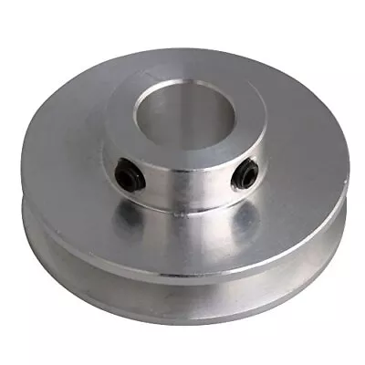 41x16x12mm Silver Aluminum Alloy Single 12mm Fixed Bore Pulley For Motor Shaft 3 • $13.86