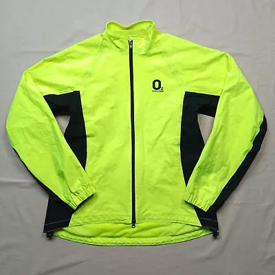 O2 Rainwear Adults Cycling Rain Jacket Size S Yellow Black • $10