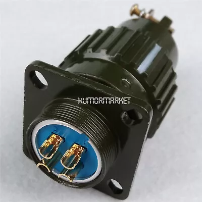 1PC Military 20mm 4 Pin Twist Male Female Connector New • $8.39