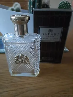 Empty Raulph Lauren Safari 125ml & Box • £4