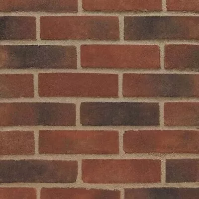 Sample Of Wienerberger New Red Multi Gilt Stock Facing Bricks • £3.99