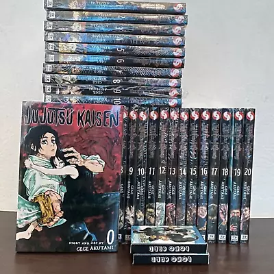 Jujutsu Kaisen Manga English Full Set Vol 0 To 21 Gege Akutami Comics • $156.39