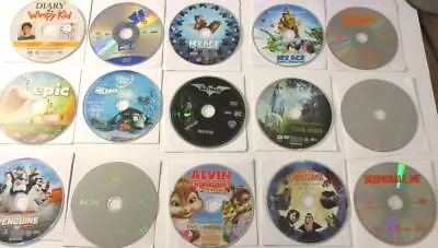 DVD DISC ONLY: Pick Choose Build Bundle! Family Animation Never Viewed! • $3.75