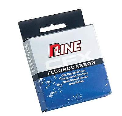 P-Line Cfx Clear Fluorocarbon Leader 27 Yards (25 M ) Bass & Trout Fishing Line • $24.38