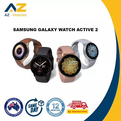 Samsung Galaxy Watch Active 2 [ 40mm / 44mm ] GPS + Cellular - Good - AU SELLER • $125