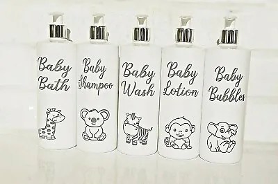 £2 • Buy Vinyl Decal Sticker Baby Bathroom Animal Pump Bottle Mrs Hinch (1) - DECAL ONLY