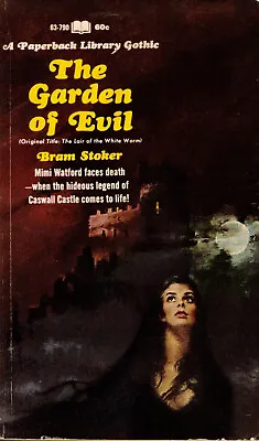 Bram Stoker THE GARDEN OF EVIL By The Author Of Dracula • $8.95