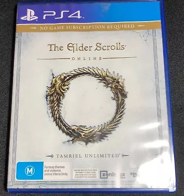 The Elder Scrolls Online PS4 • $14.95