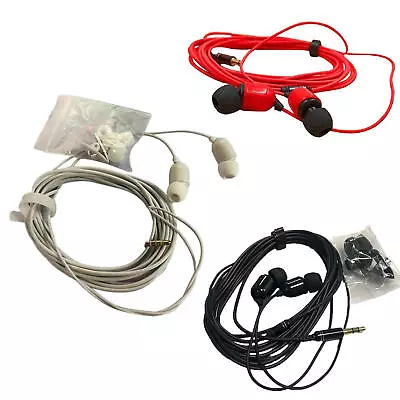 Extra Long Earbuds 3M Wired In Ear Headphones With Microphone Portable Earphone • $8.27