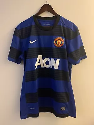 Manchester United 2011-2013 Away Soccer Nike Jersey Mens Large • $43.46