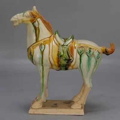 £46.80 • Buy Tang Sancai War Horse Porcelain Ornament Statue China Jingdezhen Porcelain #1
