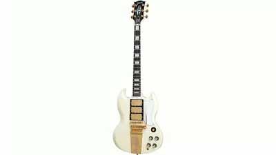 Gibson 1963 Les Paul Sg Custom Reissue W/ Maestro Vibrola - Classic White • $14497.95