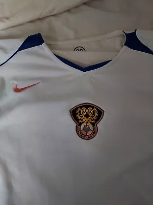 $15 • Buy Vintage Nike Russia Soccer National Team Jersey L-xl