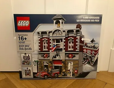 $802.32 • Buy LEGO 10197 Fire Brigade Fire Station Creator Expert | MISB NEW