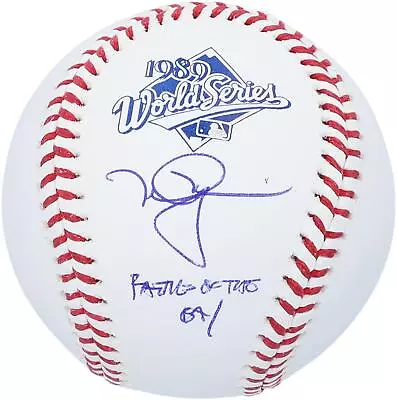 Mark McGwire Oakland Athletics Signed 1989 WS Baseball & Battle Of The Bay Insc • $399.99