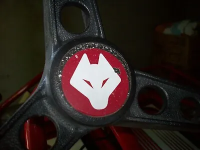 Manco Go-cart Decal Steering Wheel Red Fox • $12