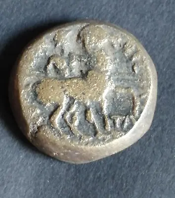 Ancient Greek Silver Coin Tetradrachm Denarius King Warrior With Horse Coin • $49