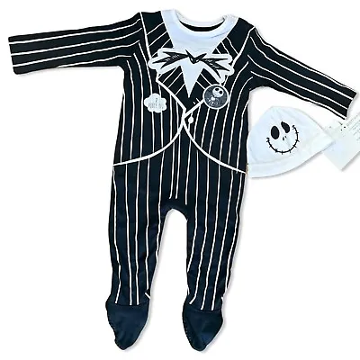 Baby Disney The Nightmare Before Xmas Halloween Playsuit Fancy Dress Up Costume • £10