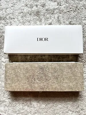 Dior Beauty Gold Cosmetic Makeup Hard Case Jewelry Storage Makeup Box VIP Gift • $55