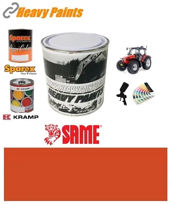 £35 • Buy Same Tractor Red Orange Paint High Endurance Enamel Paint 1 Litre Tin