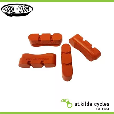 Kool Stop - Bicycle Brake Pad Campagnolo Delta C Record Salmon - KS-CDSA - 4PCS • $63.36