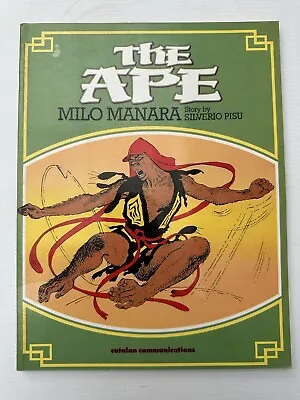 THE APE MANARA By Silverio Pisu Graphic Novel 1986 Catalan Communications • £20