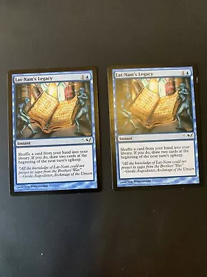 2X LP Lat-Nam’s Legacy Coldsnap Theme Deck Reprints MTG Magic The Gathering • $5