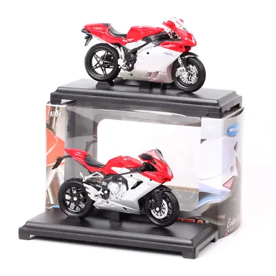 Welly 1/18 Scale MV Agusta F3 800 F4 S Racing Motorcycle Diecast Toy Model Bike • $17.26