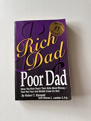 Rich Dad Poor Dad By Robert T. Kiyosaki Paperback • $14.95