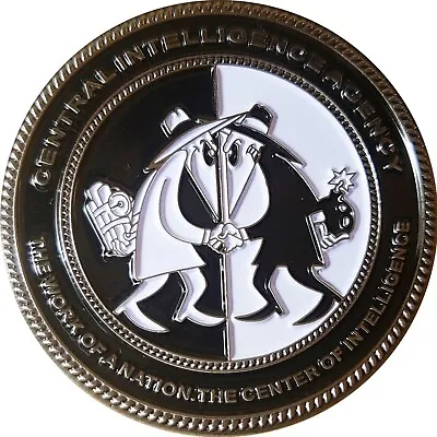 Cia Spy Vs Spy Central Intelligence Agency Challenge Coin. 2  40 • $23.99