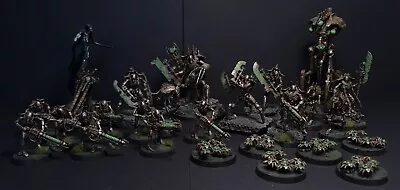 Warhammer 40k Necron Army. Necrons. Indomitus. Nightbringer. Painted • £29