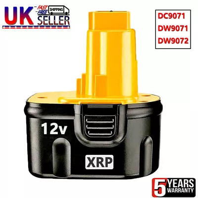 12V DC9071 Battery For Dewalt DE9071 DE9074 DE9075 152250-27 397745-01 3000mAh  • £16.90